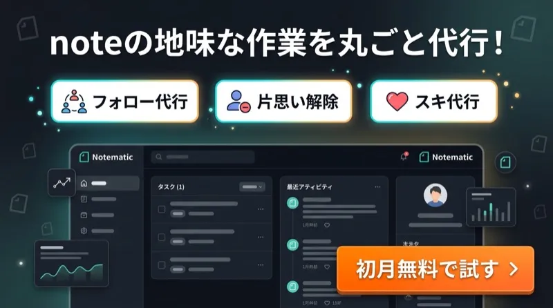 noteの記事作成コストを劇的に下げる！テンプレート化とルーティン構築 note運用代行Notematic